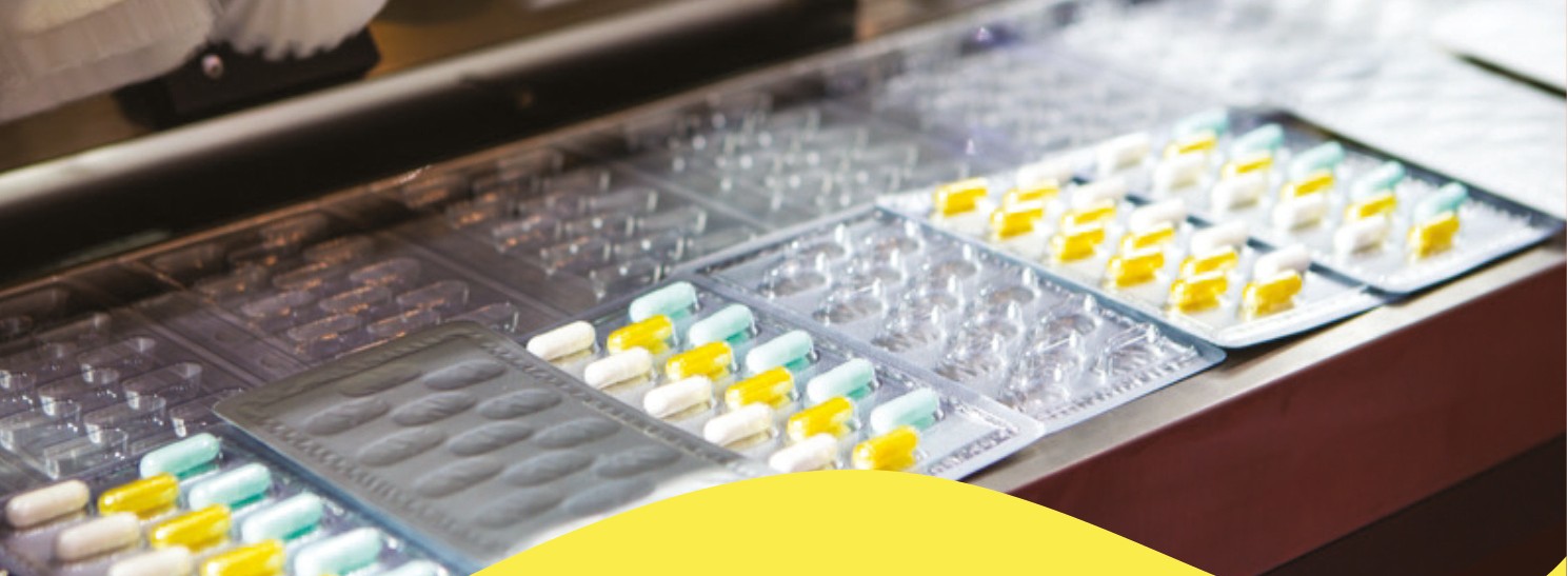 Pharma packaging production line
