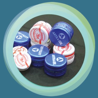 ROPP aluminium caps